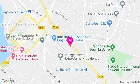 Localisation Dr Charbel Assice