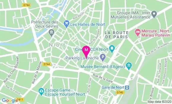 Localisation Dr Jean Michel Baron