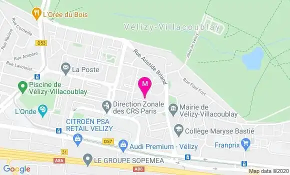 Localisation Dr Laurence Maitre