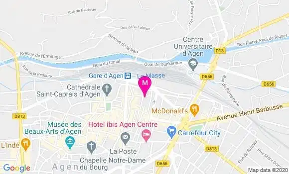 Localisation Dr Georges Serveto