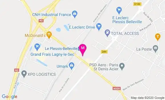 Localisation Dr Paul Bendennoune
