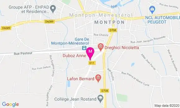 Localisation Dr Pascal Delais