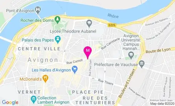 Localisation Dr Corinne Bouffard