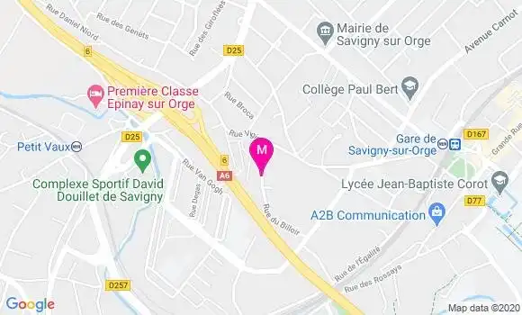 Localisation Dr Clotilde Mahaut
