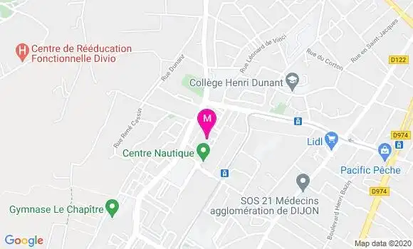 Localisation Dr Anne Schirrer Chauve