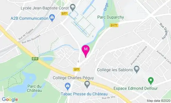 Localisation Dr Brigitte Gautereau