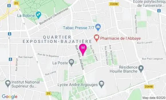 Localisation Dr Jean Wolga