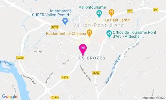 Localisation Dr Rejane Petex