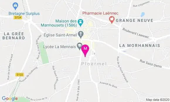 Localisation Dr Jean Jacques Leclaire