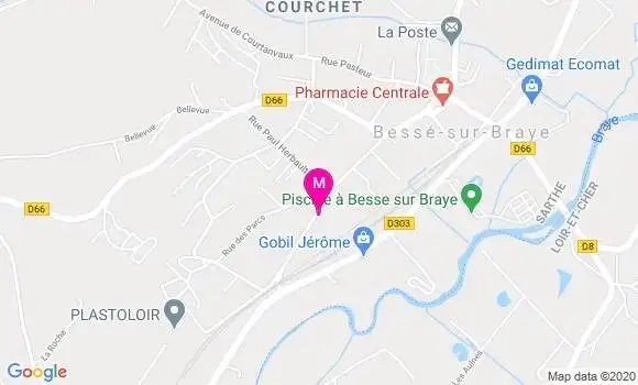 Localisation Dr Jean Aby