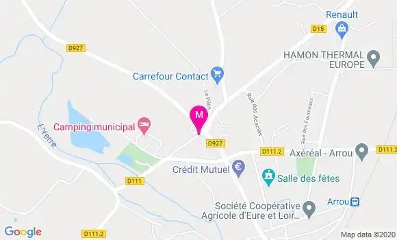 Localisation Dr Jean Luc Perdereau