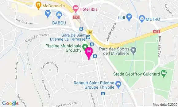 Localisation Dr Florence Bouchet Laneuw