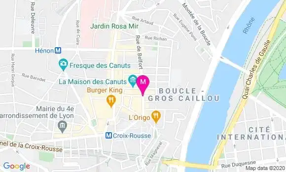 Localisation Dr Christine Grégoire