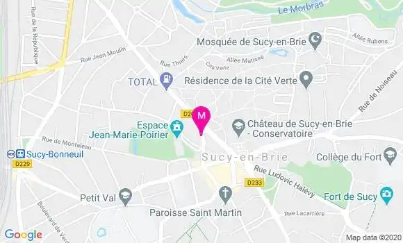 Localisation Dr Isabelle Etienney