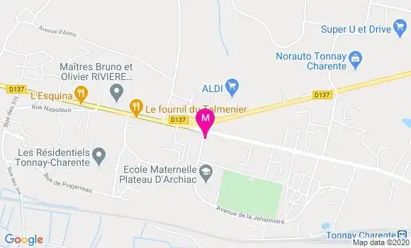 Localisation Dr Anne Gendreau