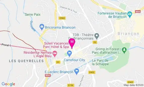 Localisation Dr Claire Aubert Vignon
