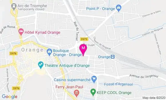 Localisation Dr Isabelle Rabbia