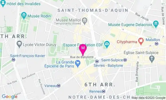 Localisation Dr Anne Marie Dumont Nowak