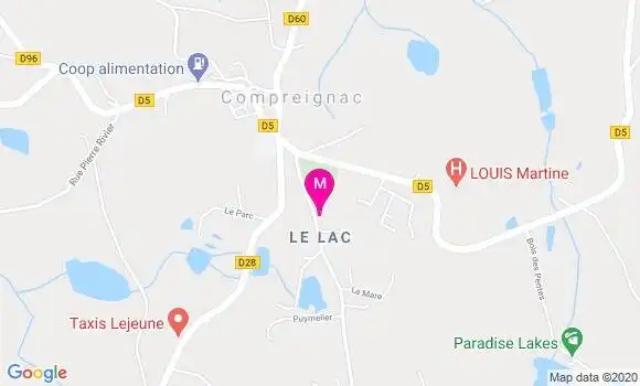 Localisation Dr Ana Maria Le Borgne