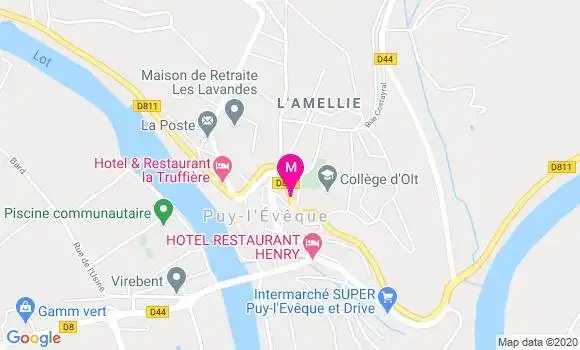 Localisation Dr Didier Charieras