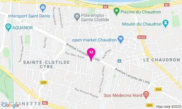 Localisation Dr Corinne Senghor Marone