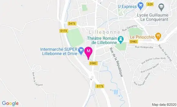 Localisation Dr Stéphane Tocques