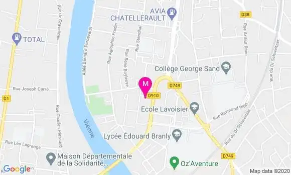 Localisation Dr Philippe Gaillardin
