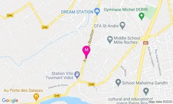 Localisation Dr Catherine Boucher