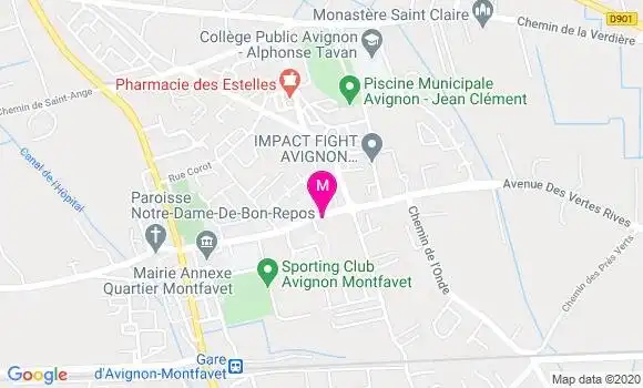Localisation Dr Eric Peytie