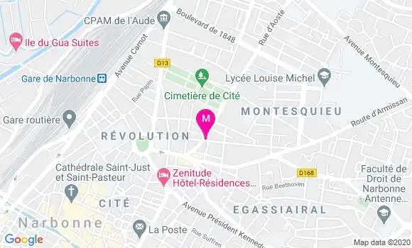 Localisation Dr Jacques Assan