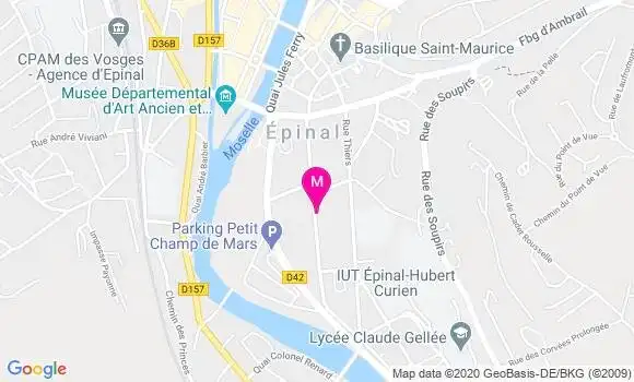 Localisation Dr Mireille Durand