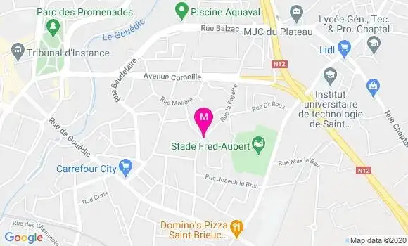 Localisation Dr Philippe Bihet