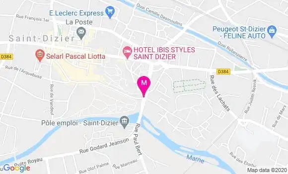 Localisation Dr Marie Laure Dubus