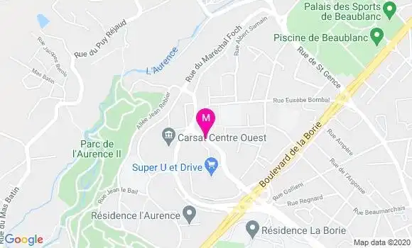Localisation Dr Sylvie Demay Frachet