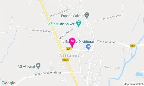 Localisation Dr Catherine Brun