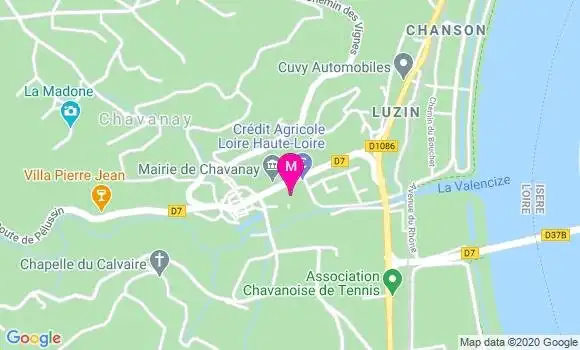 Localisation Dr Laurence Chomel