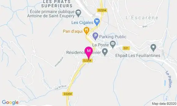 Localisation Dr Pierre Jean Donadey