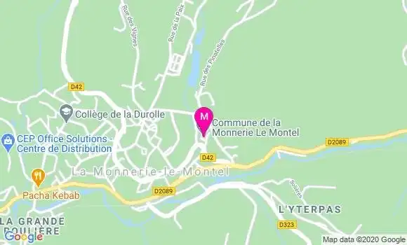 Localisation Dr Valérie Jouve