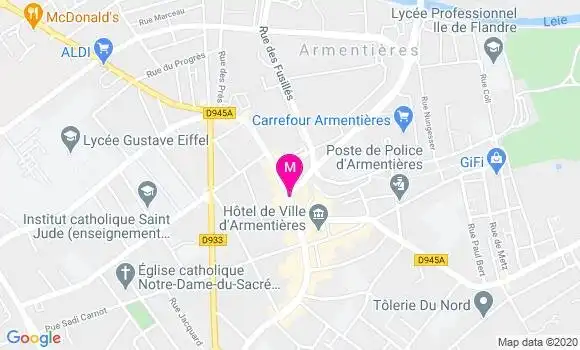 Localisation Dr Reine Marie Georges Denoeud