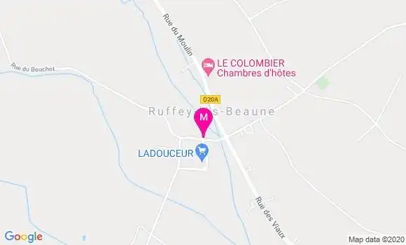 Localisation Dr Carole Miget