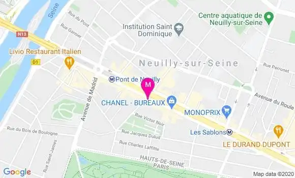 Localisation Dr Philippe Bordon