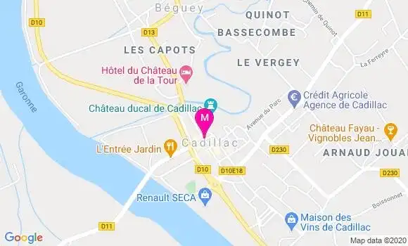 Localisation Dr Philippe Bonavero