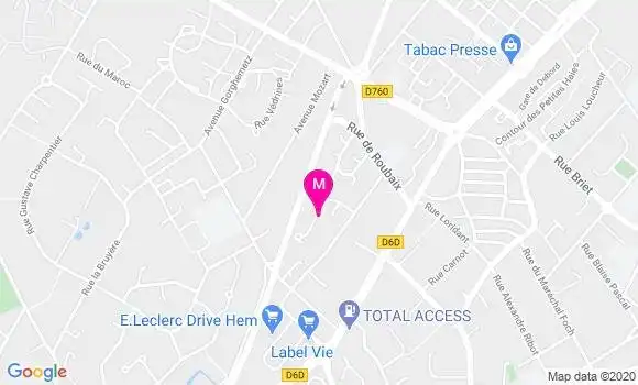 Localisation Dr Alexandre Geoffroy