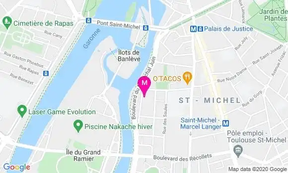 Localisation Dr Fabienne Guillen