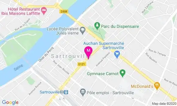 Localisation Dr Pascale Jam