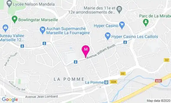 Localisation Dr Isabelle Allemand