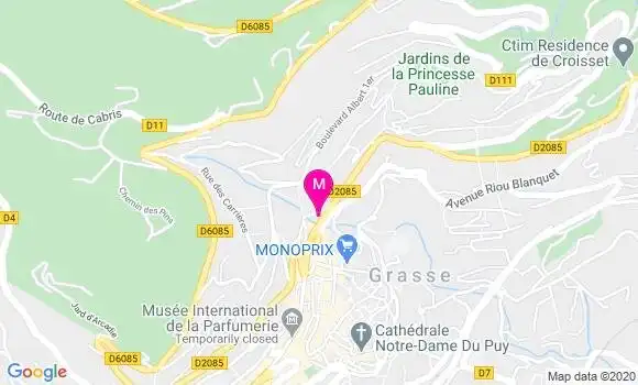 Localisation Dr Laurent Fouquert