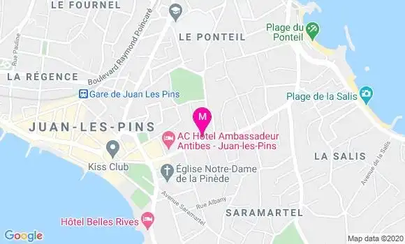 Localisation Dr Sandrine Lision