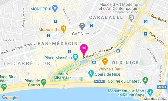 Localisation Dr Pierre Denis Teyssier