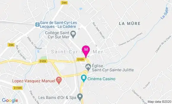 Localisation Dr Guy Durbec